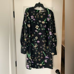 Long sleeve black dress